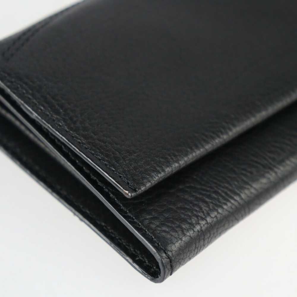 Bally BALLY Barry Bi-Fold Wallet Leather Black Si… - image 5