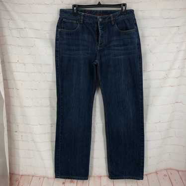Boden Boden blue straight leg jeans 34 - image 1