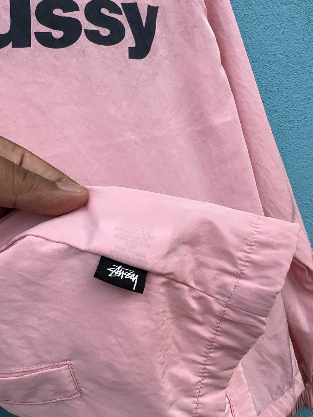 Stussy Stussy Windbreaker Pink Jacket - image 9