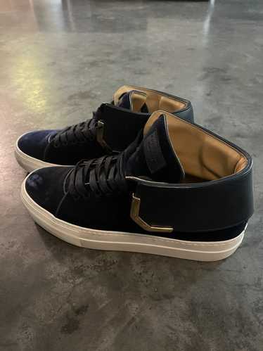 Buscemi Buscemi Blue Marino Suede Size 9