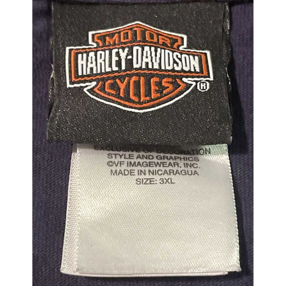 Harley Davidson Vintage Mens 3XL Harley Davidson … - image 4