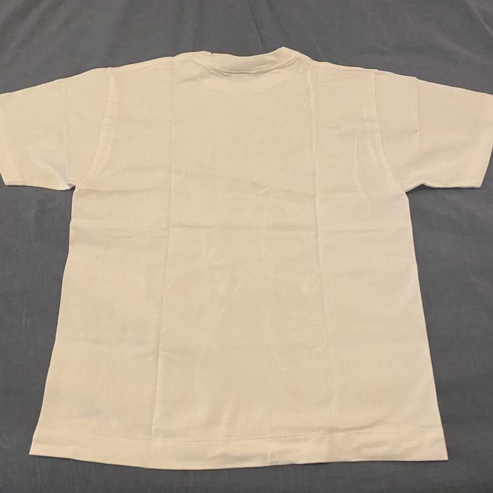 Bape Used Bape Safari Camo Logo Tee White Medium - image 5