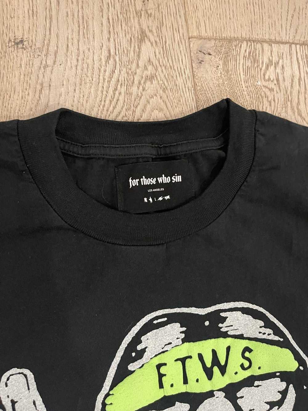 For those who sin ass cash or grass tee - image 3