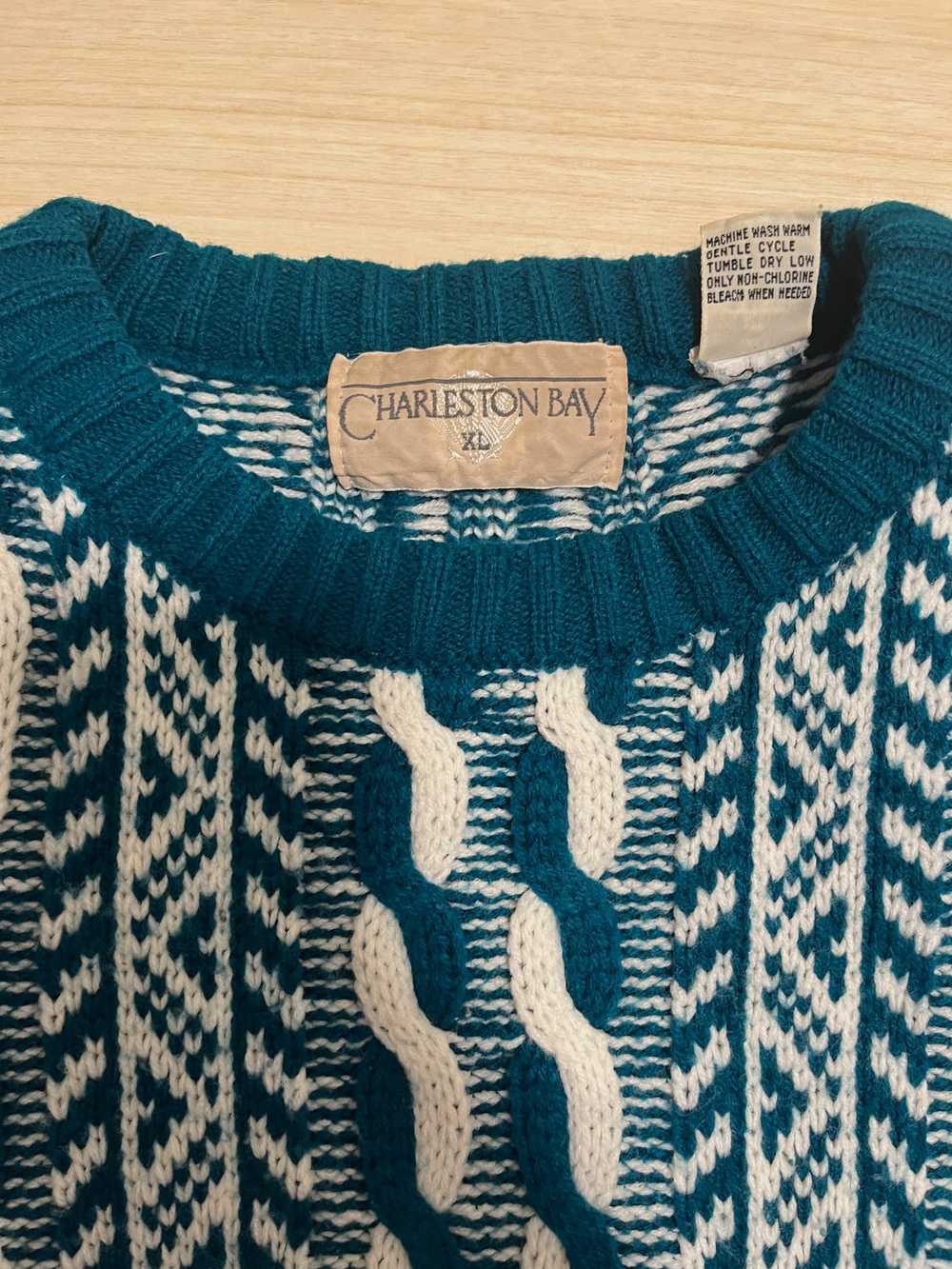 Vintage Vintage Cable Knit Sweater - image 2
