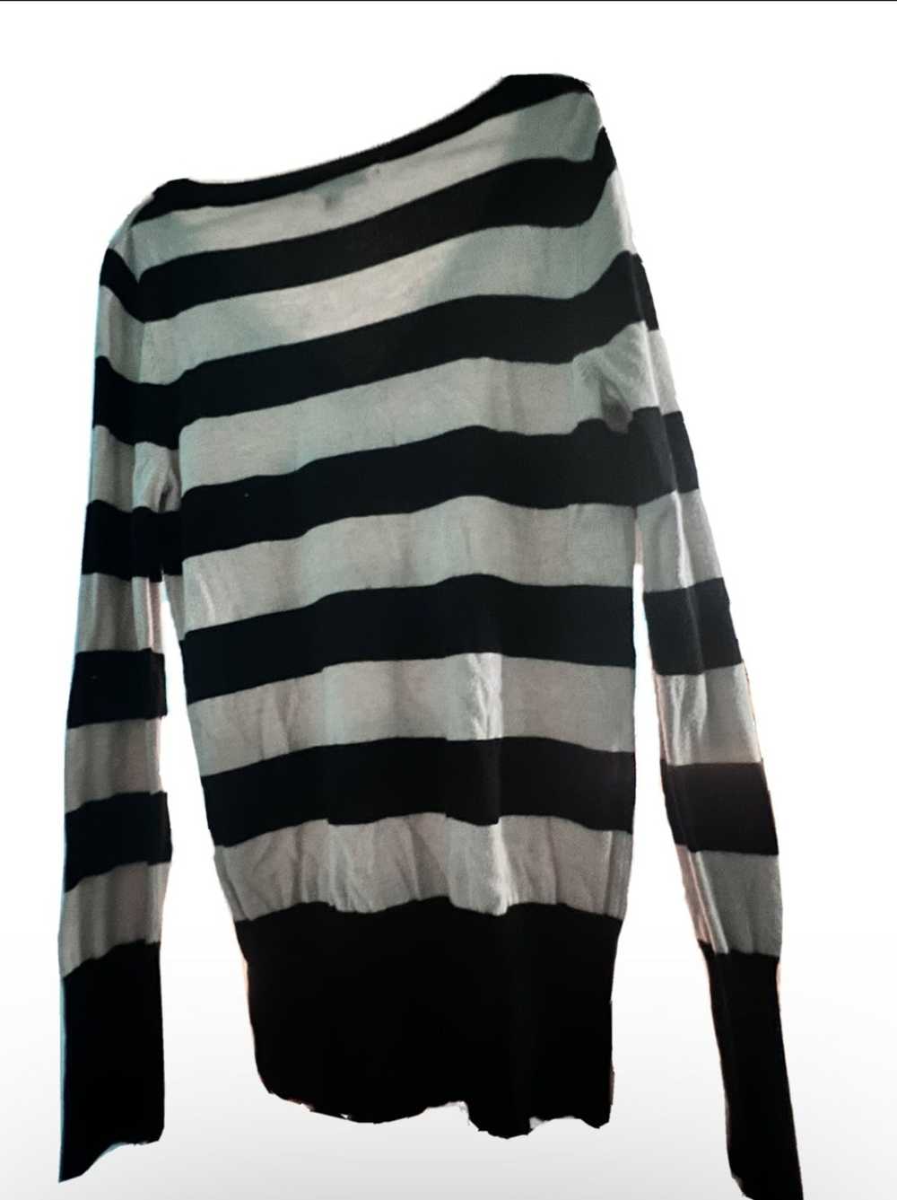Vintage Black And White Sweater - image 2