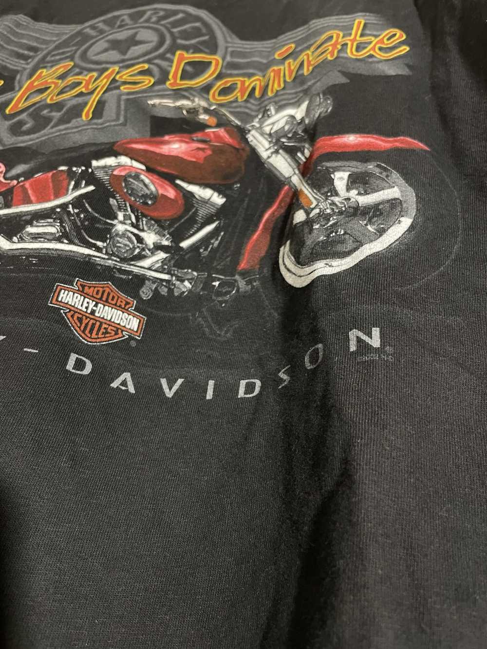 Harley Davidson × Vintage Vintage Harley Davidson… - image 2