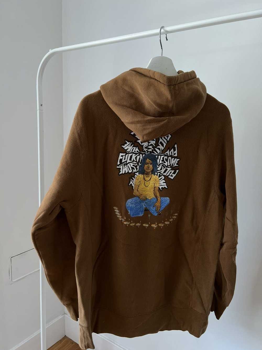 Fucking Awesome Fucking Awesome Hoodie - Brown (L) - image 4