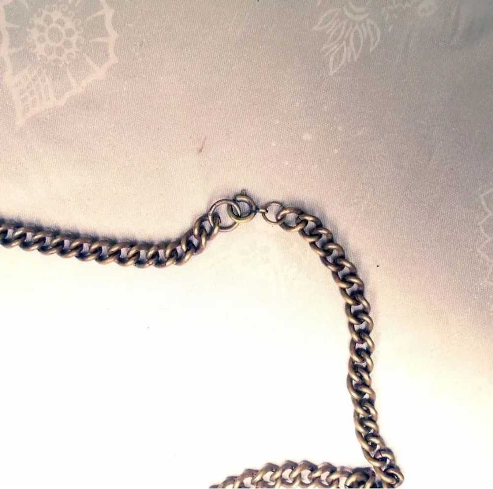 Modernist Copper Necklace Mid Century Modern MCM … - image 4