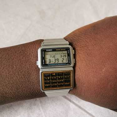 Casio Data Bank DBC-600 Calculator Module Watch 5… - image 1