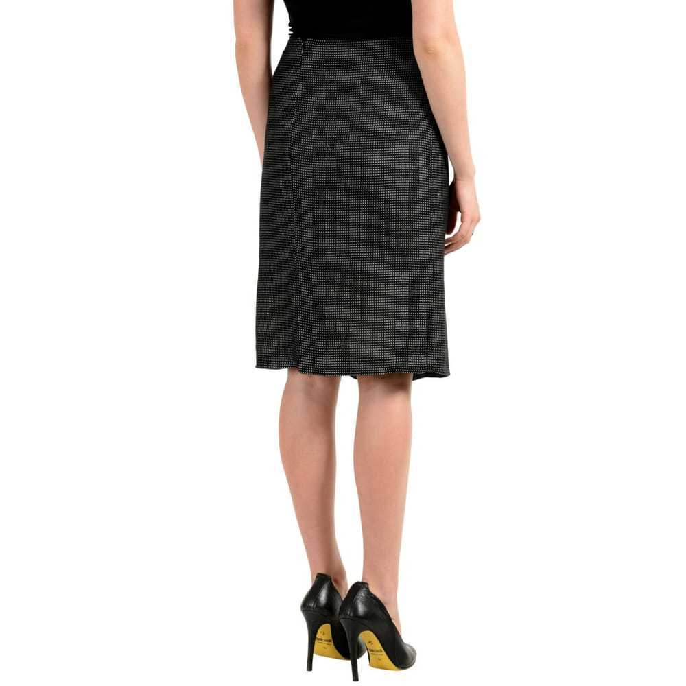 Gianfranco Ferré Linen mid-length skirt - image 2