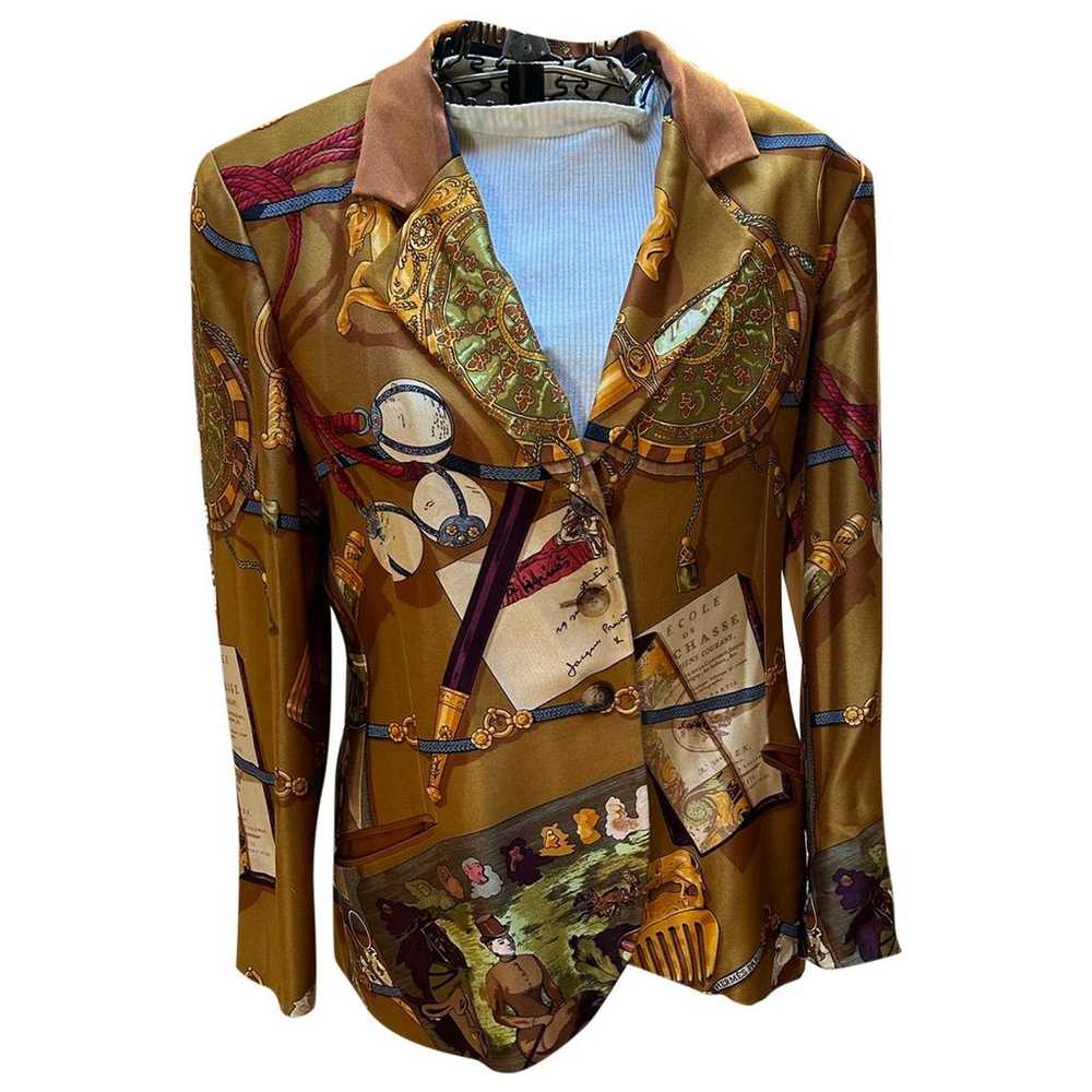 Hermès Silk blazer - image 1