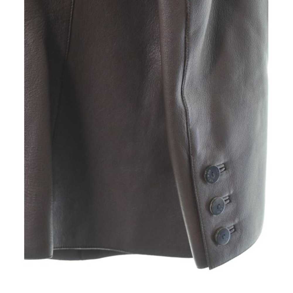 Hermès Leather jacket - image 6