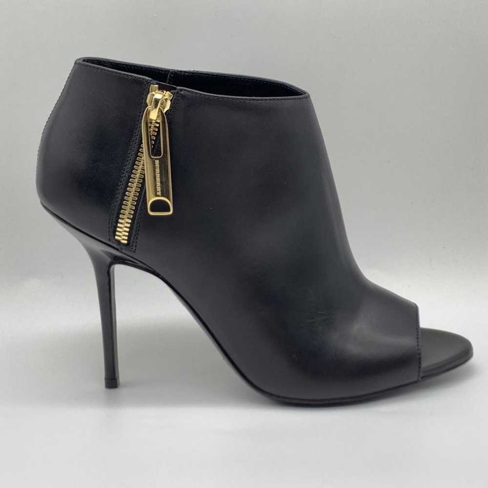 Burberry Leather open toe boots - image 3