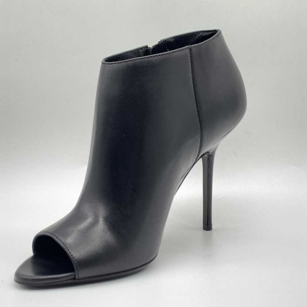 Burberry Leather open toe boots - image 5