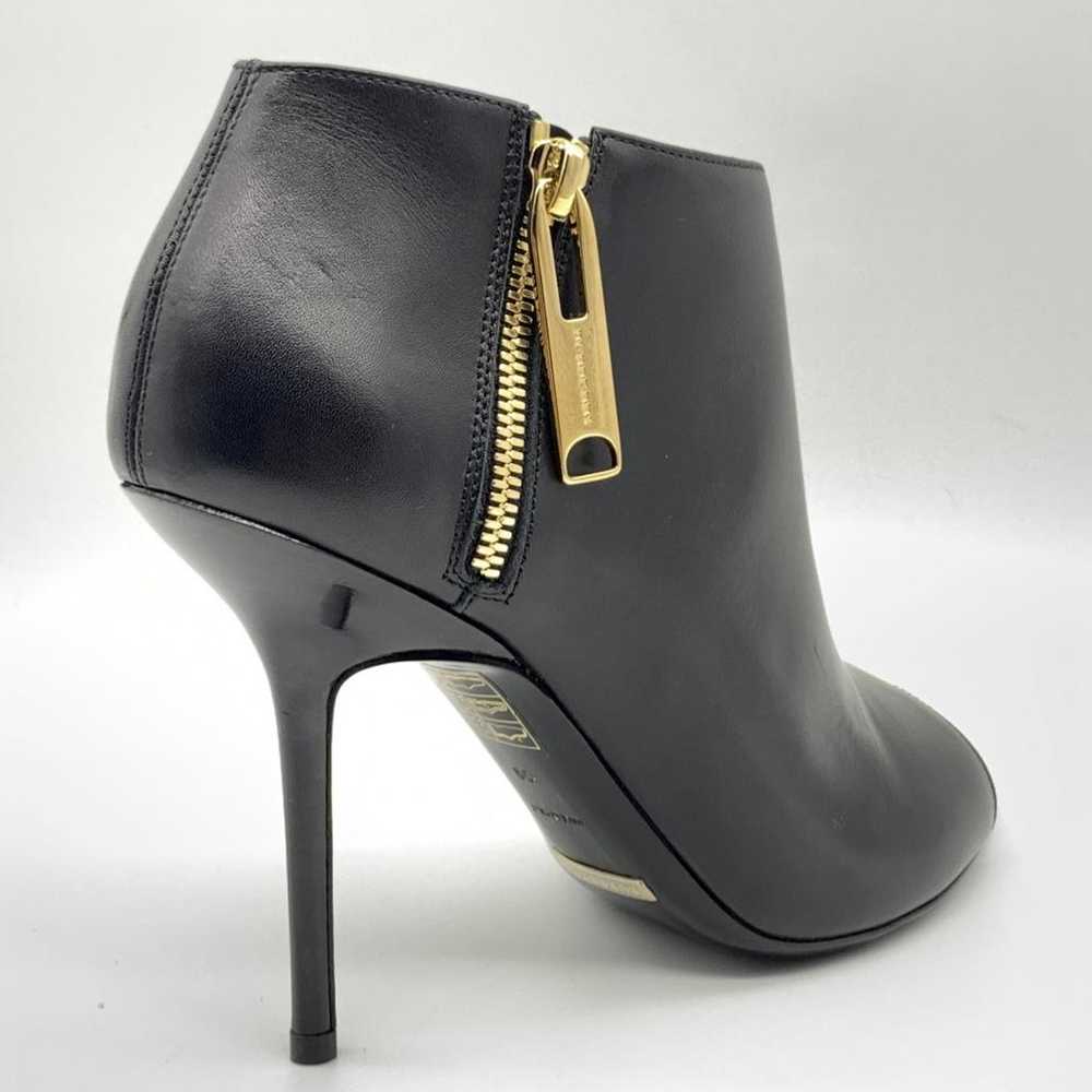 Burberry Leather open toe boots - image 7