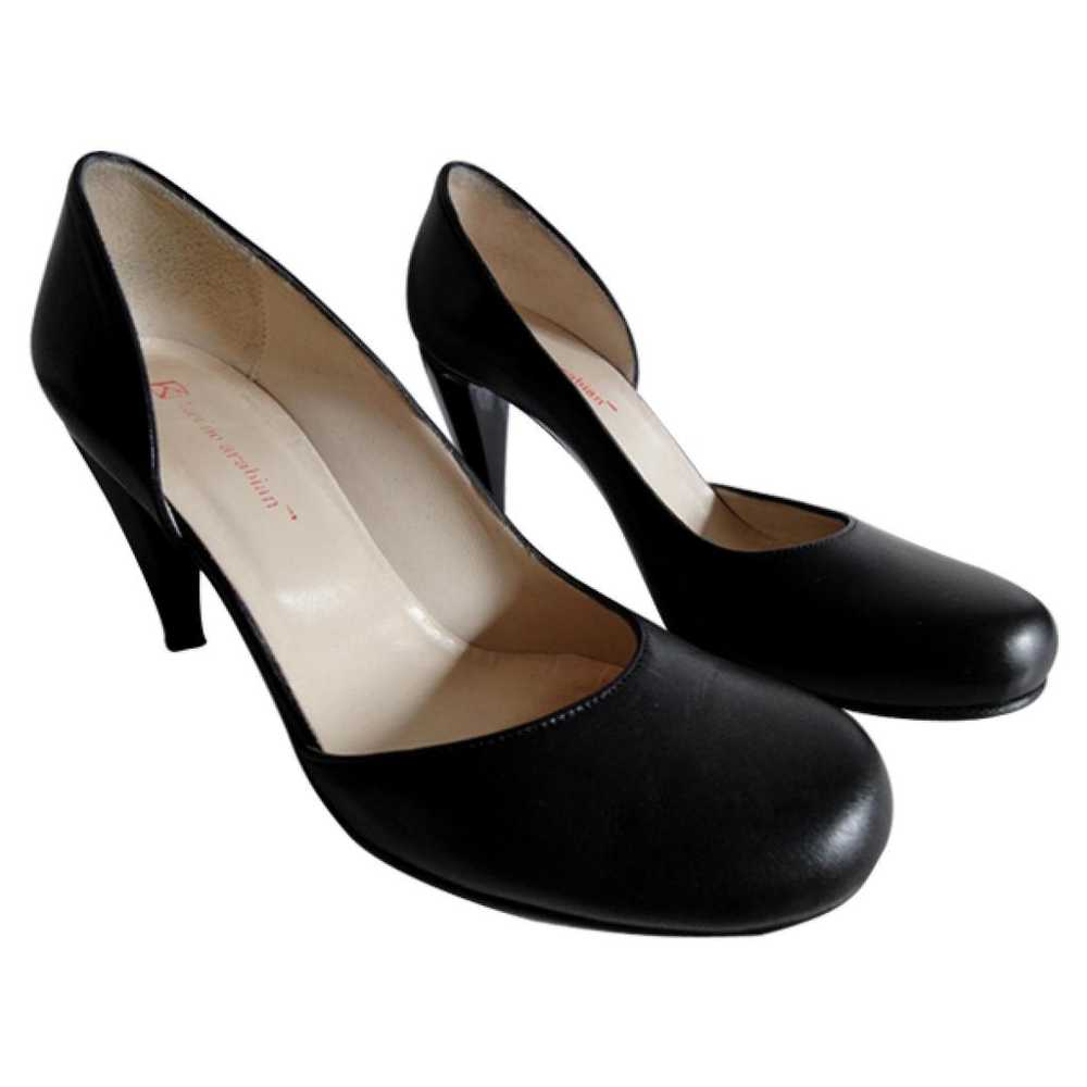 Karine Arabian Leather heels - image 4