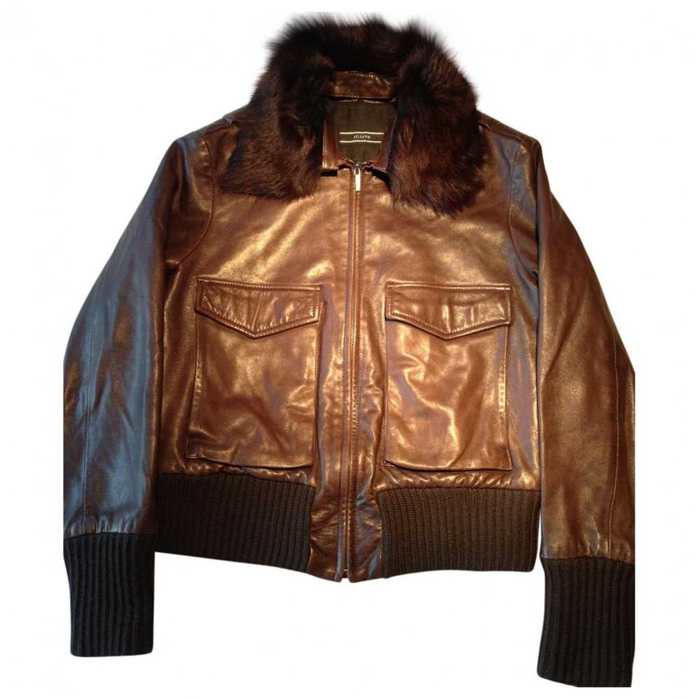 Joseph Leather biker jacket - image 1