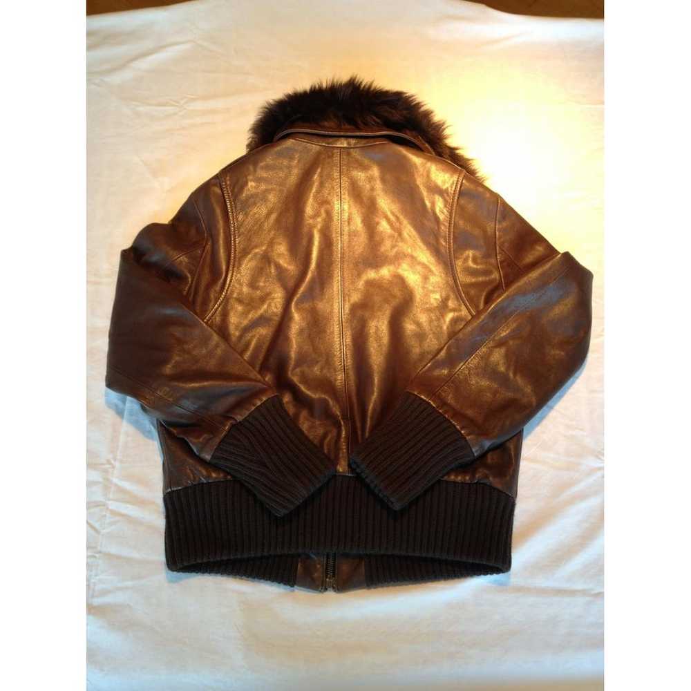 Joseph Leather biker jacket - image 4