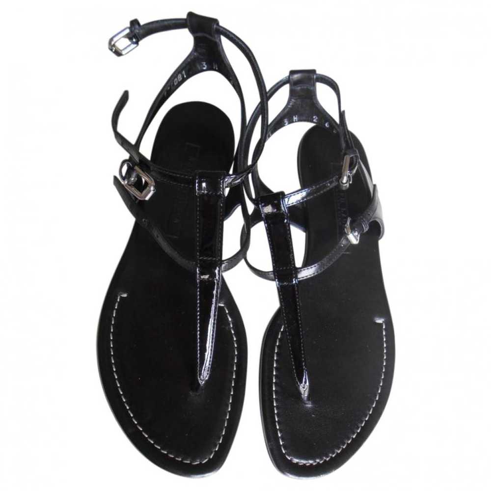 Ralph Lauren Collection Patent leather sandal - image 1