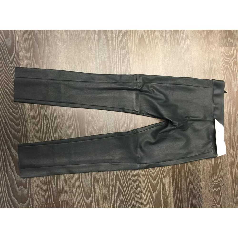 Les Chiffoniers Leather straight pants - image 3