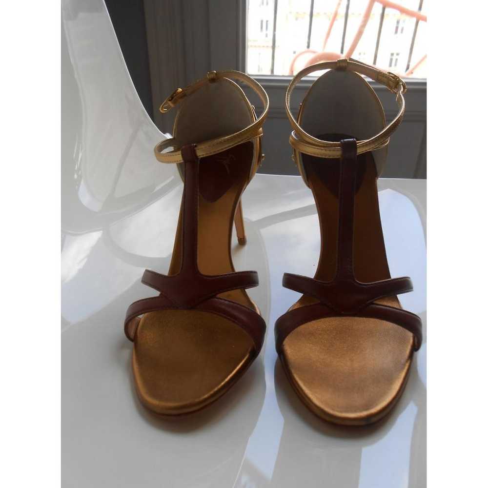 Giuseppe Zanotti Leather sandals - image 5