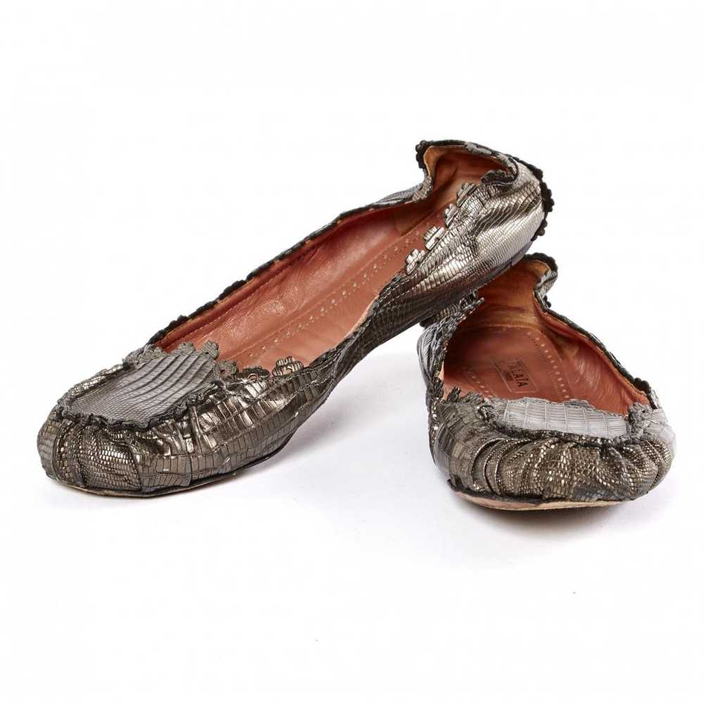 Alaïa Leather ballet flats - image 2