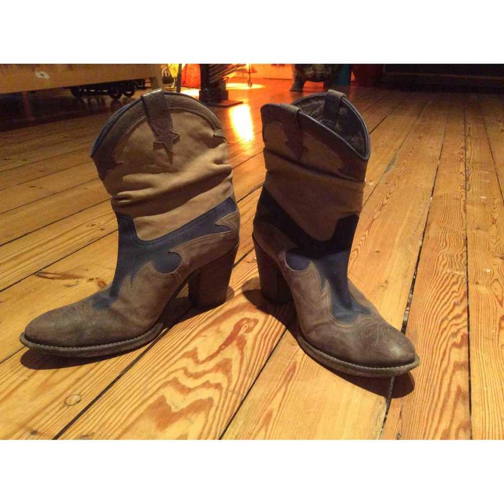 Sartore Leather cowboy boots - image 2