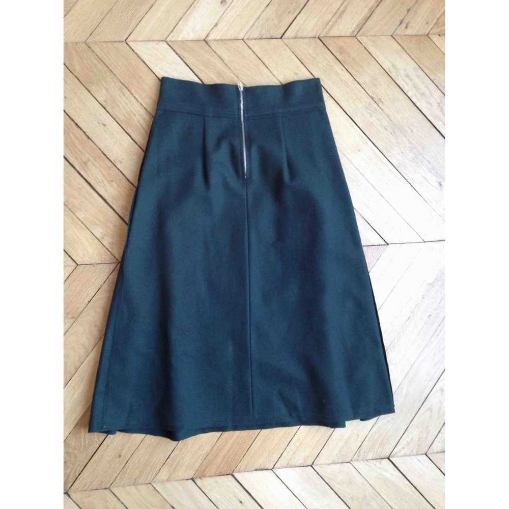 Hôtel Particulier Wool mid-length skirt - image 2