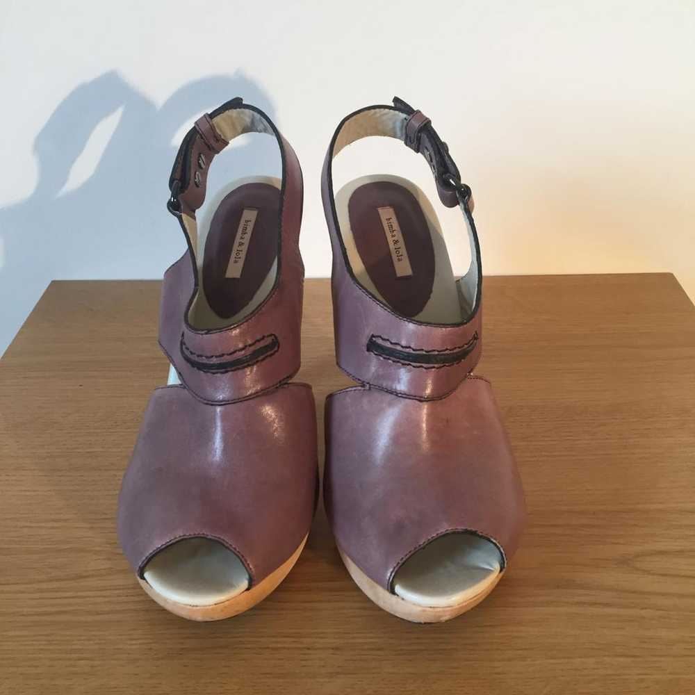 Bimba y Lola Leather heels - image 2