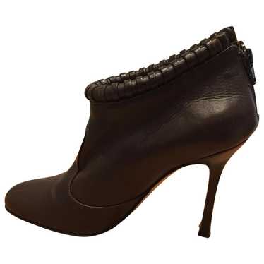 Brian Atwood Leather ankle boots - image 1