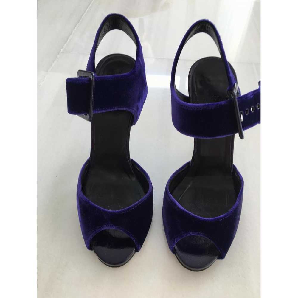 Pierre Hardy Velvet sandals - image 2