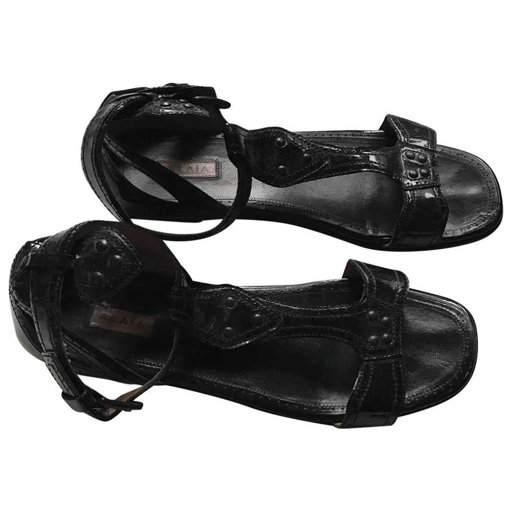 Alaïa Patent leather sandals - image 1