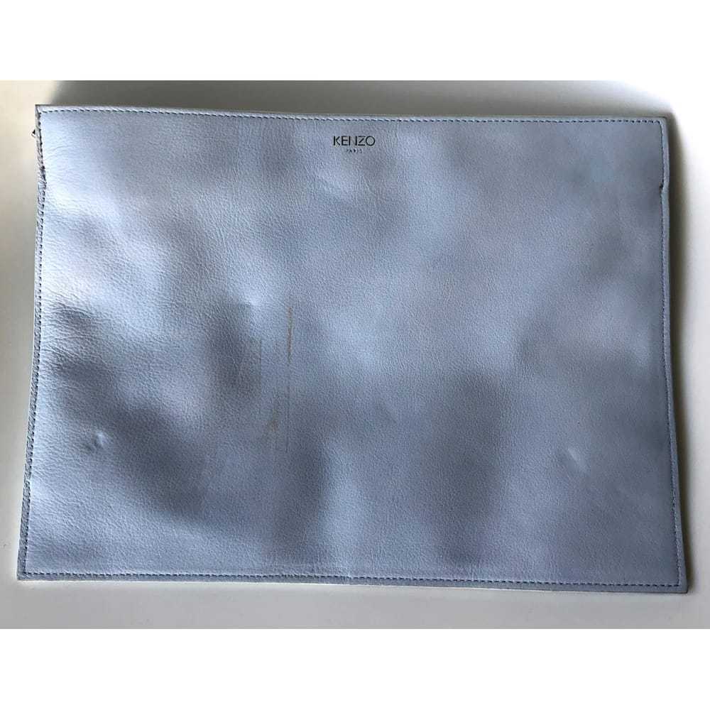Kenzo Kalifornia leather clutch bag - image 2