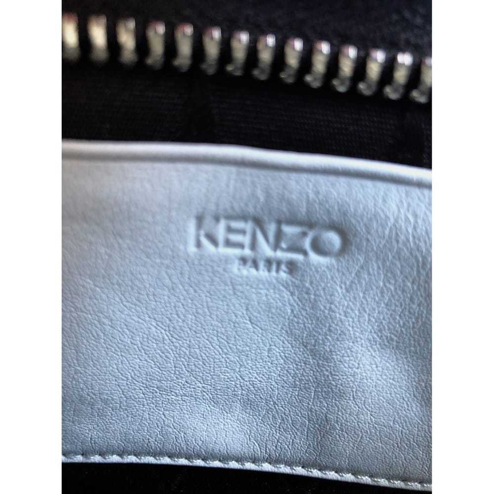 Kenzo Kalifornia leather clutch bag - image 5