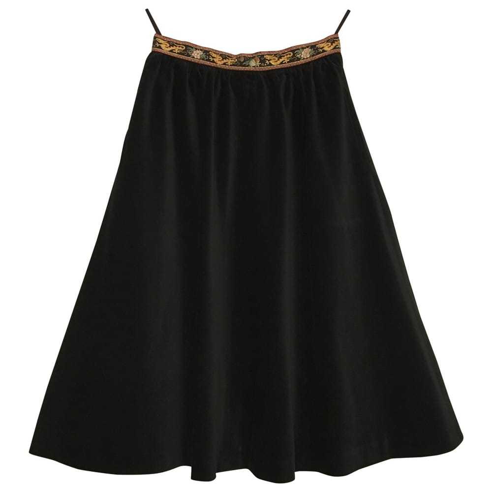 Ted Lapidus Velvet mid-length skirt - image 1