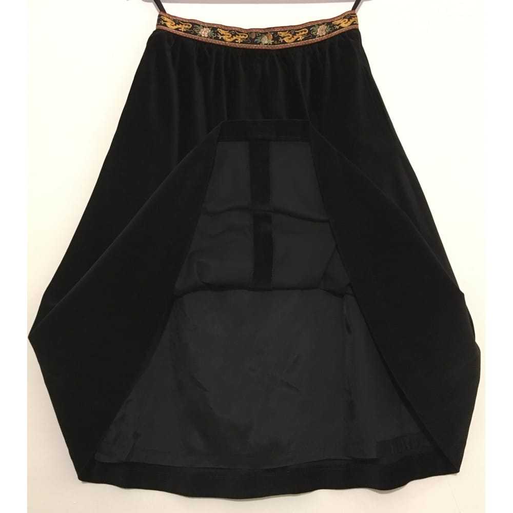 Ted Lapidus Velvet mid-length skirt - image 7