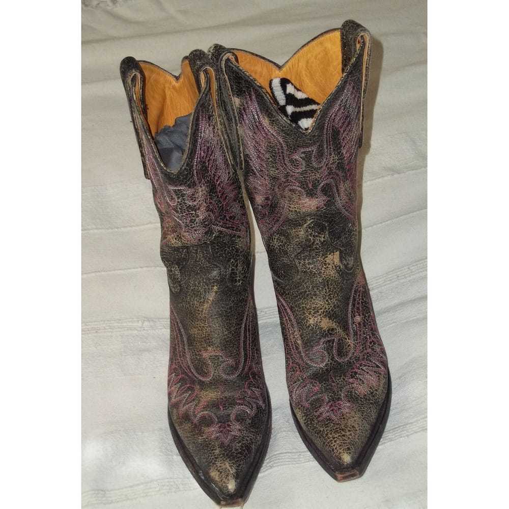 Mexicana Leather cowboy boots - image 2