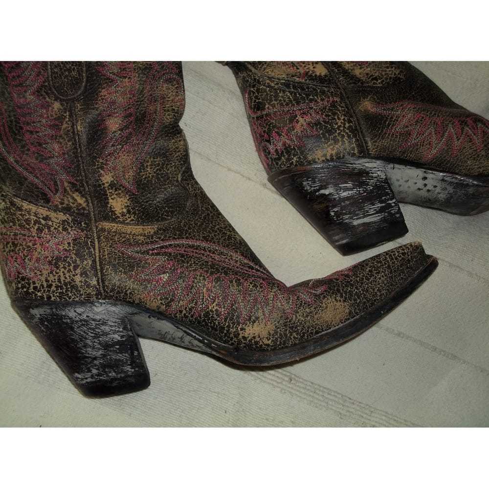 Mexicana Leather cowboy boots - image 6