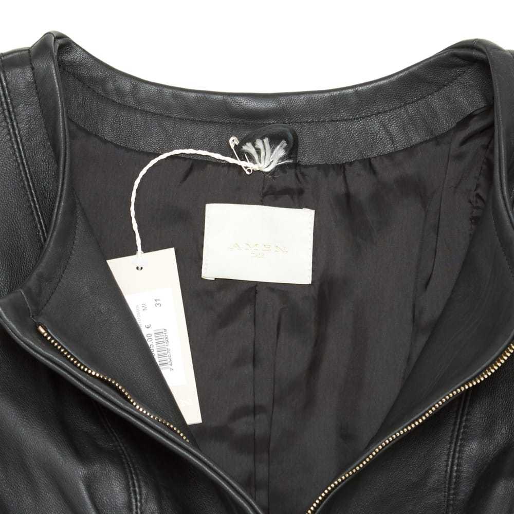 Amen Italy Leather jacket - image 3