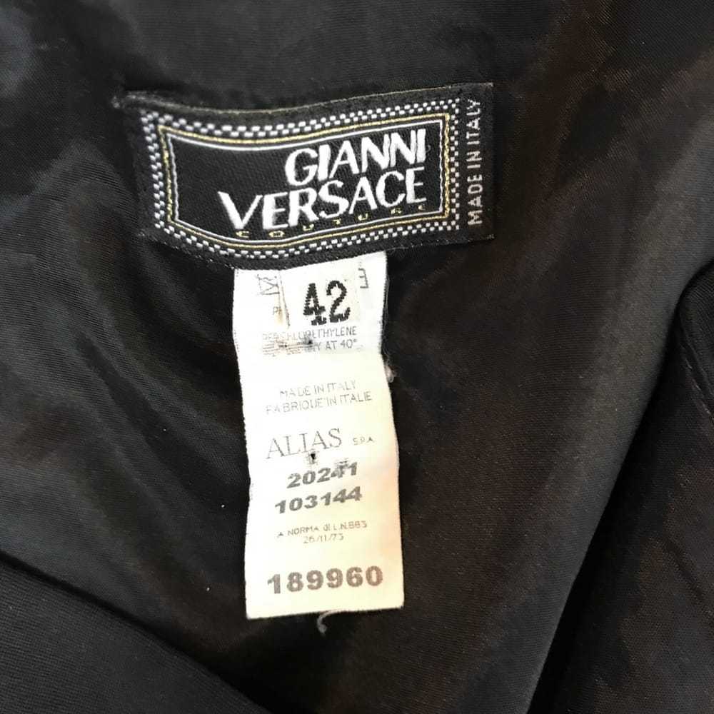 Gianni Versace Wool mid-length skirt - image 3