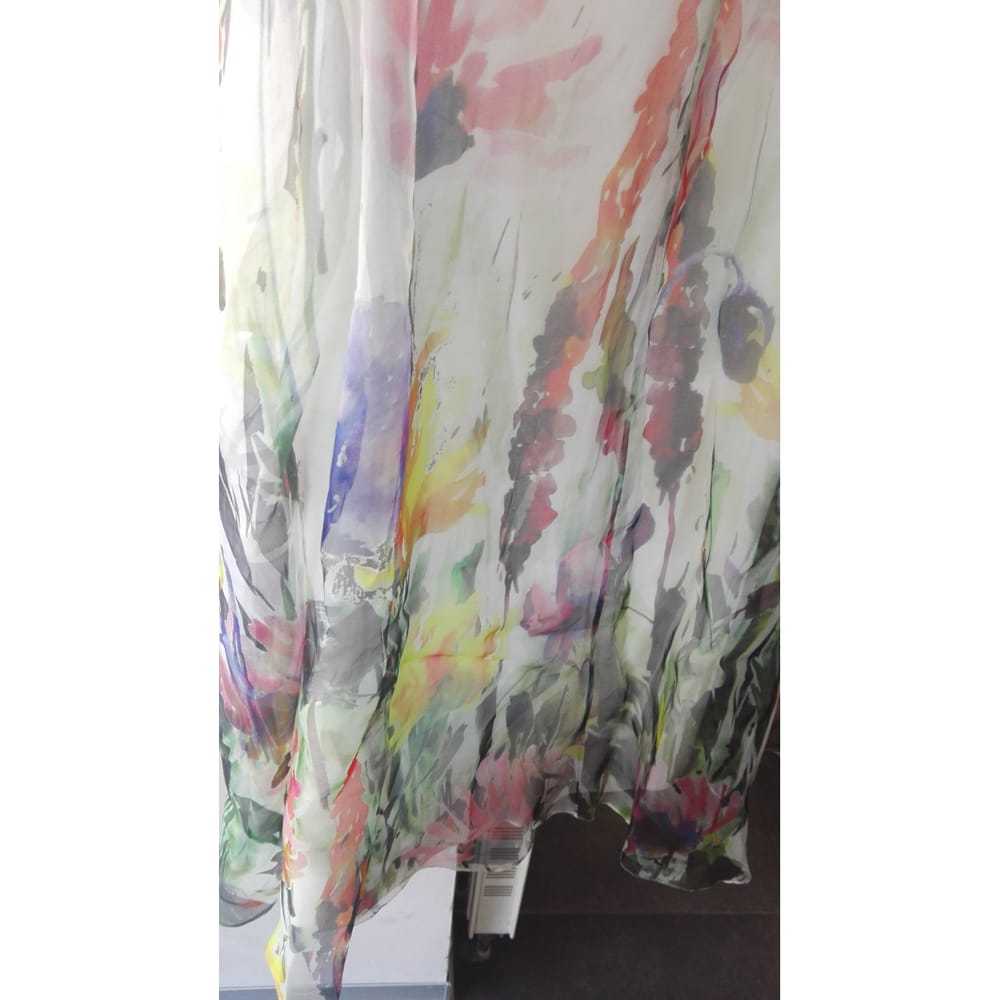 Badgley Mischka Silk maxi skirt - image 4