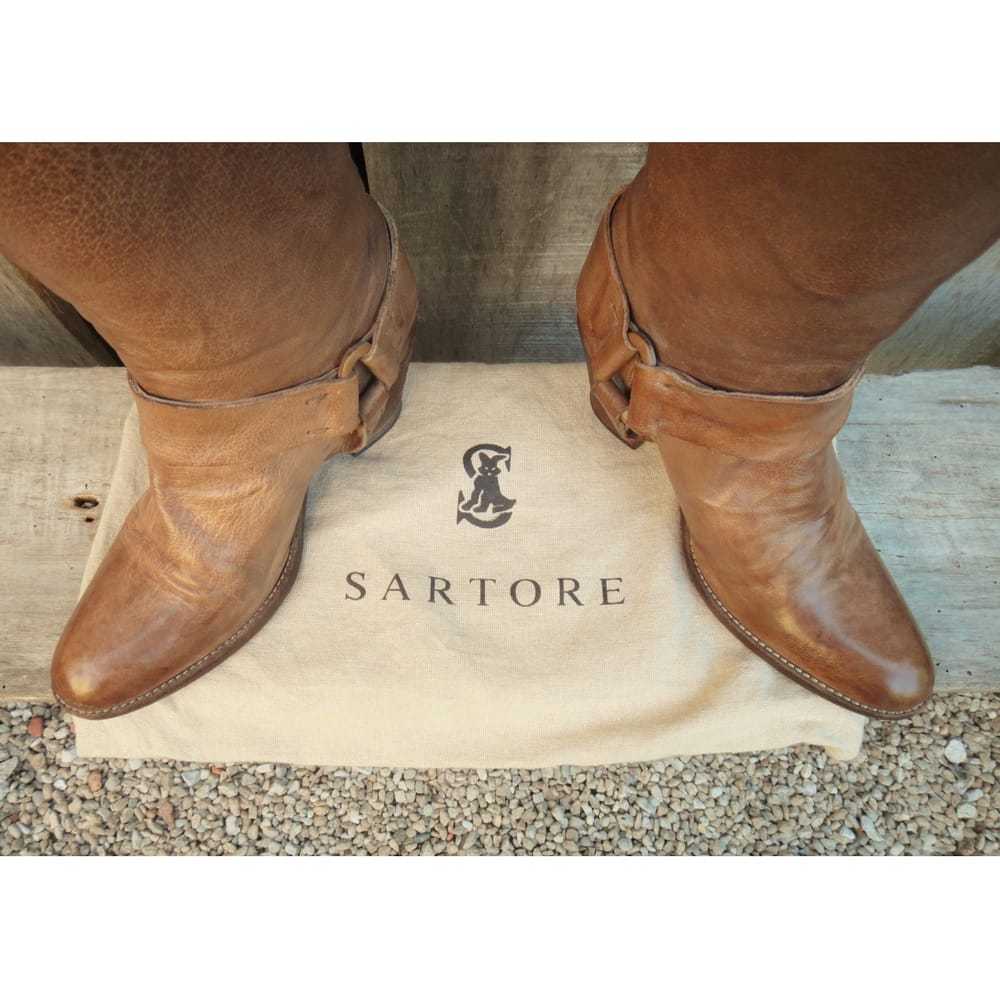 Sartore Leather cowboy boots - image 7