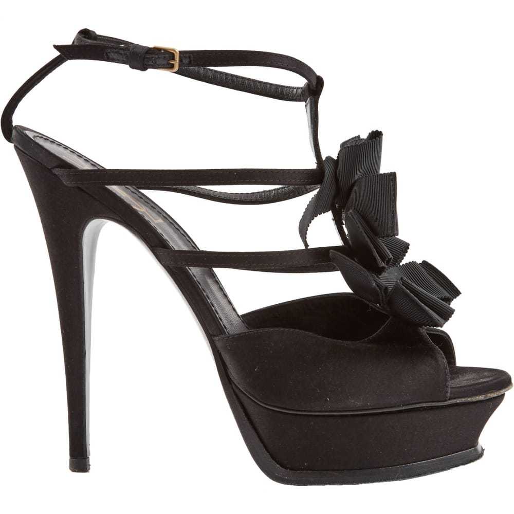 Yves Saint Laurent Tribute cloth sandals - image 1