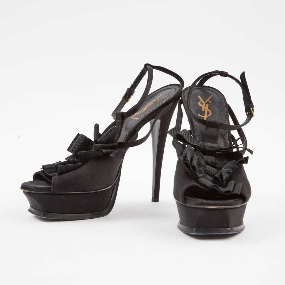 Yves Saint Laurent Tribute cloth sandals - image 2