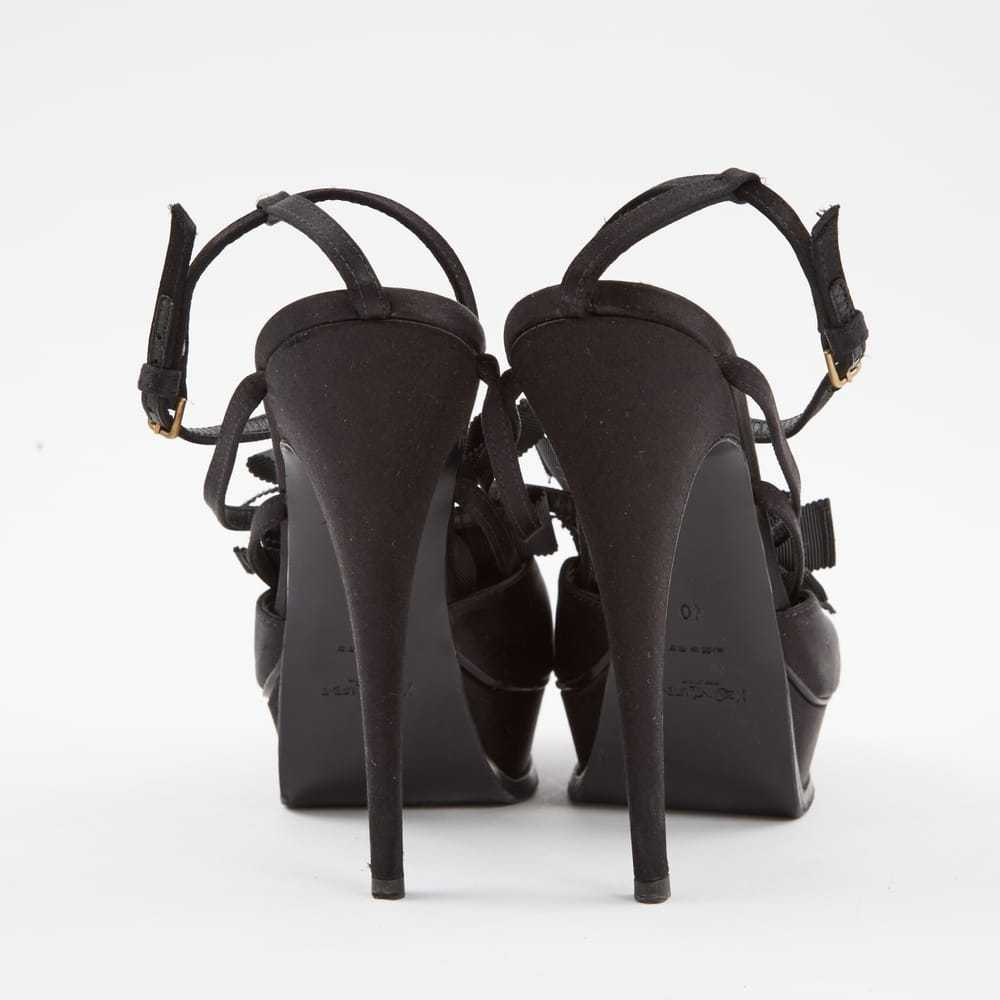 Yves Saint Laurent Tribute cloth sandals - image 4