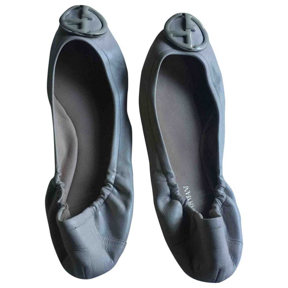 Giorgio Armani Leather ballet flats - image 1