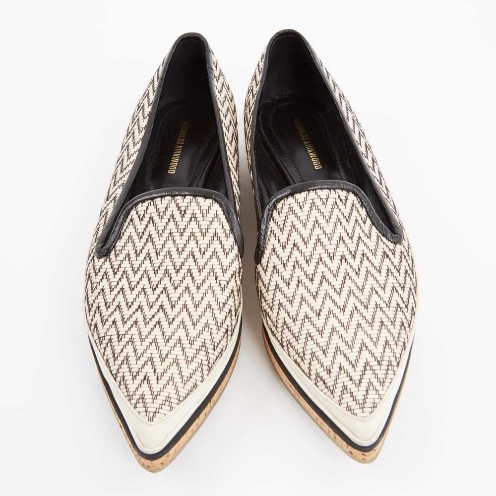 Nicholas Kirkwood Cloth flats - image 3