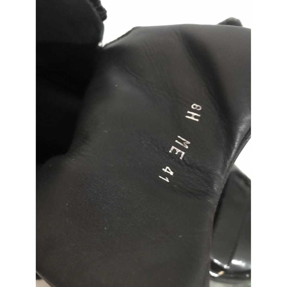 Dior Homme Lumière de Nord patent leather high tr… - image 8