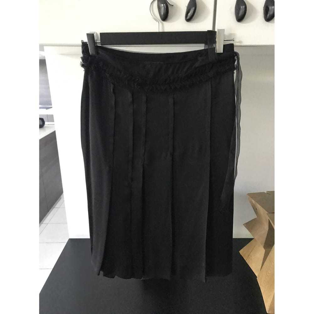 Alberta Ferretti Silk mid-length skirt - image 3