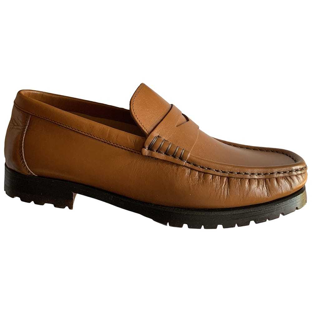 A. Testoni Leather flats - image 1